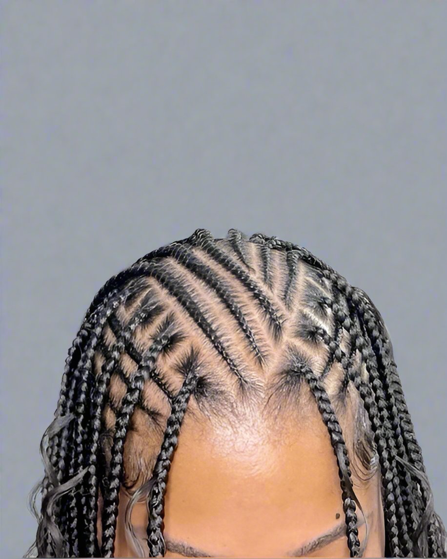 FLIP UP FULANI BRAIDS