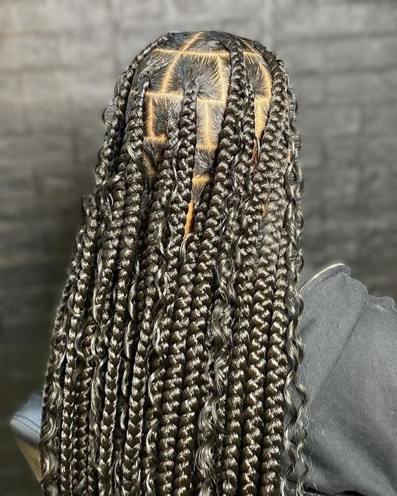 BOHO BRAIDS HUMAN HAIR / LARGE