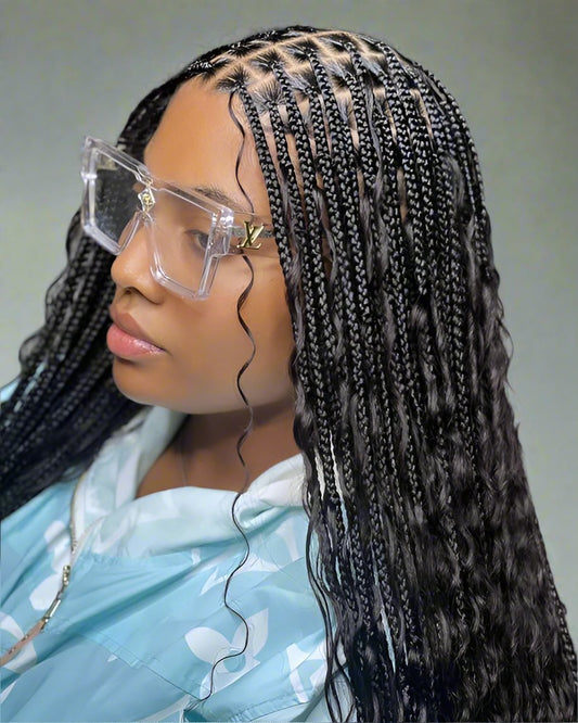 BOHO BRAIDS HUMAN HAIR / SMALL