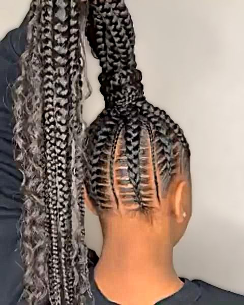 BRAIDED UP-DO